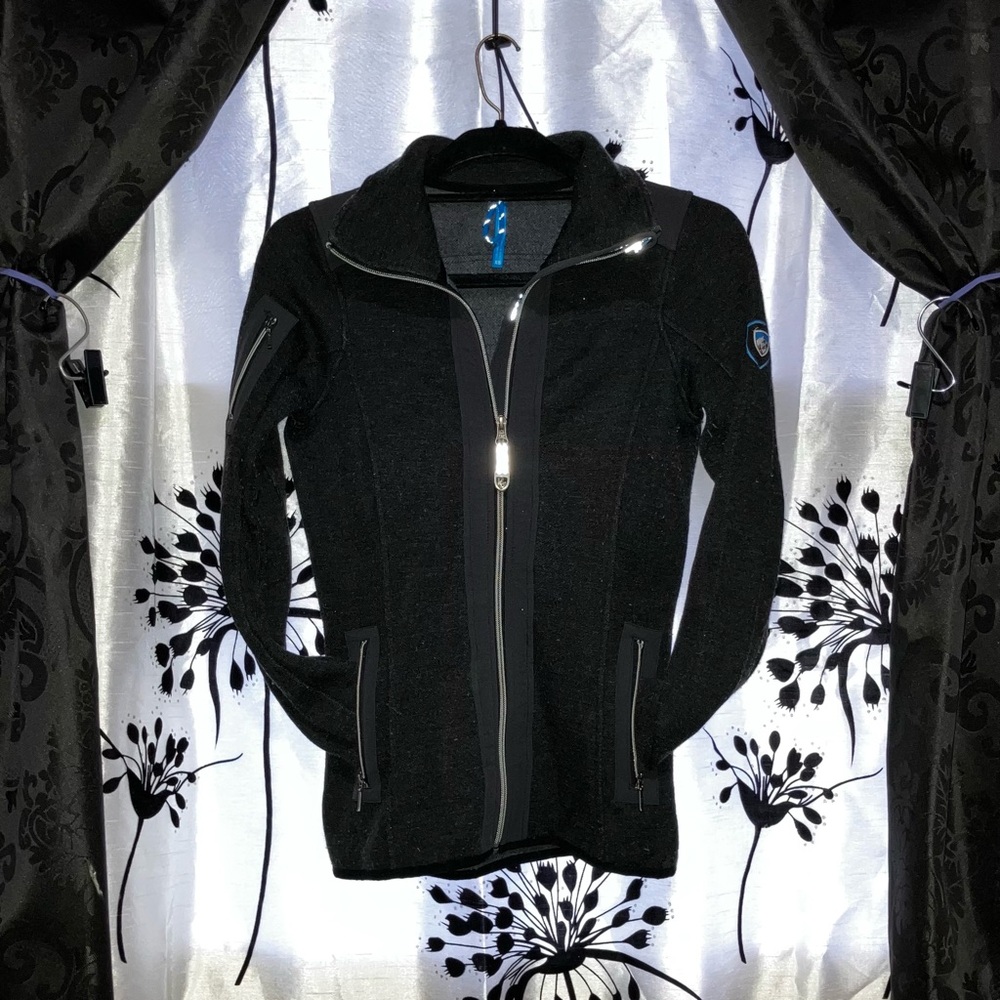 Kuhl Women's Black Wool Jacket